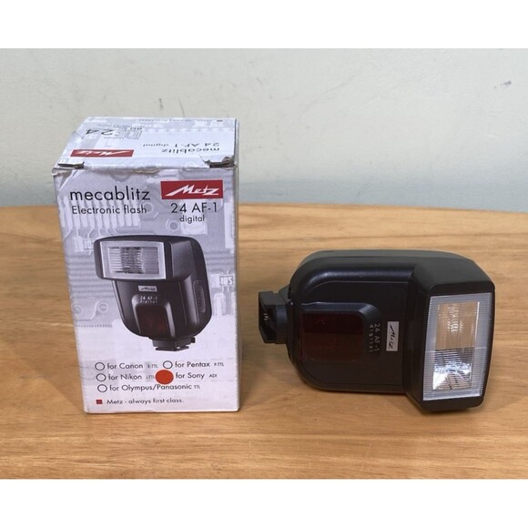 Metz Mecablitz 24 AF-1 Digital Shoe Mount Flash for Digital Sony ADI Camera